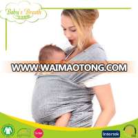 BCW-02B most popular healthy soft 100% organic cotton baby carrier wrap slings